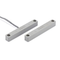 Honeywell Home 7945GY XTP Surface Mount Magnetic Contact with 6' Leads and Surge Protection, 2-1/2" Wide Gap, Gray