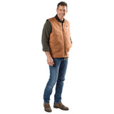 Ibex Mens Heated Workwear Vest - detail view | Silarius