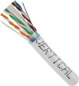 Vertical Cable 064-701/S/A/BL CAT6A (Augmented) 10Gb Shielded F/UTP Cable - 1000ft Wooden Spool, Blue