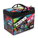 INFINITE 35 AH AGM Power Cell 12 Volt Battery - front view | Silarius