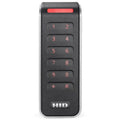 HID 20KTKS-00-00BMMD Signo 20K Series Mullion Mount Contactless Smartcard Keypad Reader, OSDP/Wiegand, Terminal Strip, Mobile Ready, Black/Silver