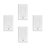 Shelly Plus Wall Dimmer x4 - front view | Silarius