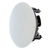 TruAudio PP-6 Phantom Series™, 2-Way In-Ceiling Speaker, 6.5" Injected Poly Woofer, 1" Silk Dome Swivel Tweeter, 5-90 watts, 8 Ohm
