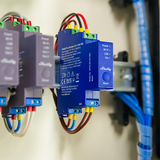 Shelly Pro Dimmer 0/1-10V PM - angle view | Silarius