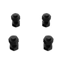 Pedestal Pro SHEAR-500 Break Away Bolt Kit - 1/2" Nylon Bolts and Nuts