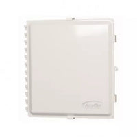 AccelTex ATS-00363 18x16x10 Nonconfigured Polycarbonate Enclosure with Solid Door & Latch Lock
