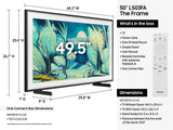 Samsung QN50LS03FAFXZA 50" The Frame LS03FA Series 4K QLED Lifestyle Smart TV