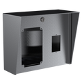 Pedestal Pro XZENI-HG001S 12x10 Stainless Housing - Zenitel TCI Series Intercom & Single Gang