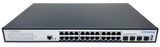 Silarius SIL-B24M3POE1G400 24-Port Gigabit Layer 3 Managed PoE+ Switch 400W 10G SFP+ Rack Mount Surveillance