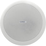 QSC AC-C2T AcousticCoverage 2.75" 2-Way, Low-Profile Ceiling Loudspeaker (Pair, White) ACC2T