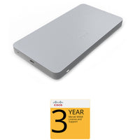 Cisco Meraki MX68 Router/Security Appliance with 3-Year Advanced Security License and Support