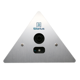 Silarius SIL-ELEVATOR2MP 2MP HD Corner/Elevator Security IP POE Camera 2.8mm (NDAA Compliant) - side view | Silarius