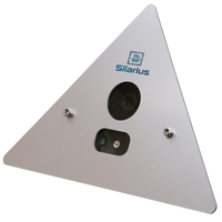 Silarius SIL-ELEVATOR2MP 2MP HD Corner Elevator Security IP PoE Camera CMOS NDAA Compliant