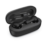 JVC HA-A8TB In-Ear True Wireless Bluetooth Earbuds with Charging Case (Black) - side view | Silarius