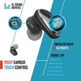 Genius Wireless Earbuds True Wireless Stereo Bluetooth with Power Bank Charging Base - detail view | Silarius