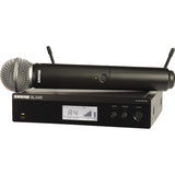 Shure BLX24R/SM58 Rackmount Wireless Handheld Microphone System with SM58 Capsule