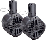 Power Acoustik MWT-65T Marine-Grade 6.5" 500-Watt Wake Tower Enclosure & Speaker System (Titanium)