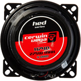 Cerwin Vega H740 4" HED Series 2-Way Coaxial Car Speakers, 40W RMS (Pair)