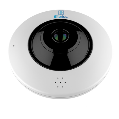 Silarius Pro Series SIL-F12MP 12MP Fisheye Camera 360 Degrees (NDAA Compliant)