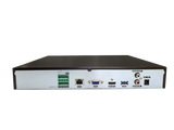 Silarius Pro Series SIL-NVRAI166 36-Channels 4K AI NVR Gigabit 12MP Face Recognition 6TB HDD - side view | Silarius