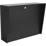 Pedestal Pro Lando-PC-20x16-E-BLK 20x16 Landscape Polycarbonate Housing