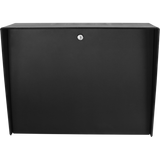 Pedestal Pro Lando-PC-20x16-E-BLK 20x16 Landscape Polycarbonate Housing