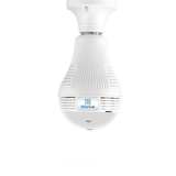 Silarius SIL-FISHBULB3MP 3MP WiFi Bulb Fish-eye Camera with 2-Way Audio - detail view | Silarius