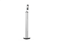 Silarius SIL-TERMALFLSTAND110CM 110CM Floor Pole Stand Bracket for Facial Recognition Terminal