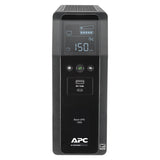 APC® Back-UPS PRO Tower BN1500M2 Premium Battery Backup & Surge Protector w/ 10 Outlets (6 Battery/4 Surge), 2 USB Ports, AVR & LCD Interface (1500VA | Black)