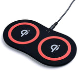 Azpen C200 DualPower Fast Qi Wireless Charging Pad, 10 Watts (Black)