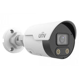 Uniview 4 Megapixel HD Light and Audible Warning Fixed Bullet Network Camera with 2.8mm Lens