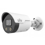 Uniview 4 Megapixel HD Light and Audible Warning Fixed Bullet Network Camera with 2.8mm Lens