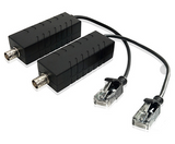 Silarius SIL-EOC1 1-Channel Passive IP Extender Over Coax Pair for Security Camera Networks
