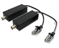 Silarius SIL-EOC1 1-Channel Passive IP Extender Over Coax Pair for Security Camera Networks