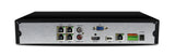 Silarius Pro Series SIL-NVR4CHPOE6 9CH 4-Channels 4K POE NVR Gigabit 6TB HDD - side view | Silarius