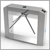 Silarius SIL-TURNSTILE3ARMSS Smart Turnstile Device - Stainless Steel - front view | Silarius