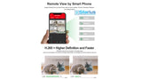 Silarius SIL-PTZ5MPX22 PTZ 5MP High Speed Dome X22 Optical Zoom Camera (NDAA Compliant) - rear view | Silarius