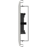 Yamaha RM-CG-W Ceiling Mount Dante Microphone, Wired Dynamic, White