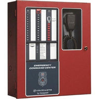 Fire-Lite ECC-50/100 Emergency Command Center 25VRMS Speaker Zone Voice Evacuation System - front view | Silarius