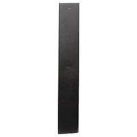 Hubbell VSC3 S-Series Vertical Channel Cover for VS Series, 3" Wide, Steel, Black