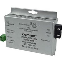 ComNet CNFE1004APOEMHO/M Industrially Hardened 100 Mbps Media Converter with 48V POE, Mini, "A" Unit