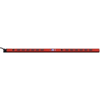 Hubbell PV72IA20AA-6RD inSIGHT Switch Ready Intelligent Power Distribution Unit, 6' Cord, Red