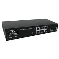 UltraTech 0E-8PRTMAN 10 Port Gigabit L2 Managed PoE Switch