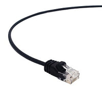 ADI PRO 0E-C6ATHBK16 C6A Slim Patch Cable, 1', 6-Pack, Black