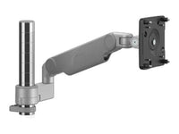 Humanscale X2NM0NDSDTB12 M/Flex for M2.1 Monitor Arm, No Mount, 12 Post, Dynamic Arm, Silver with Gray Trim
