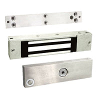 Dortronics 1107 650 lb Delayed Egress Acuating Maglock, Shallow 1-1/4" Mounting Profile