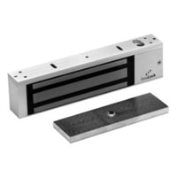 DynaLock 2011 DSM Magnetic Lock with Door Status Monitor, 12/24V AC/DC, Clear Anodized Aluminum