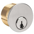 BEST 7185SC1-26D-KA 42642 1-1/8" Mortise Cylinder, 5-Pin, Drilled 6, Schlage Keyway, Standard (863G) Cam, Keyed Alike 42642, Satin Chrome