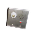 Dortronics 7286-PT5-24xK Series Local Door Prop Alarm and Key Switch, Standard 1-1/8" Mortise Cylinder Door Prop Alarm