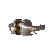 Command Access CL180EU 24 L6 626 SC CL1 Series Electrified Cylindrical Lock, L6 Lever, Fail Secure, Request to Exit Switch, Satin Chrome